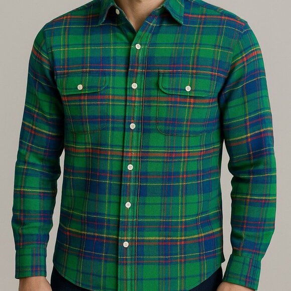 Polo Ralph Lauren Other - POLO RALPH LAUREN Men's Multi Plaid Blanket Shirt Size: XXL NWT